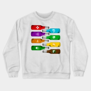 Zombie Perks Take Your Pick on Crème Crewneck Sweatshirt